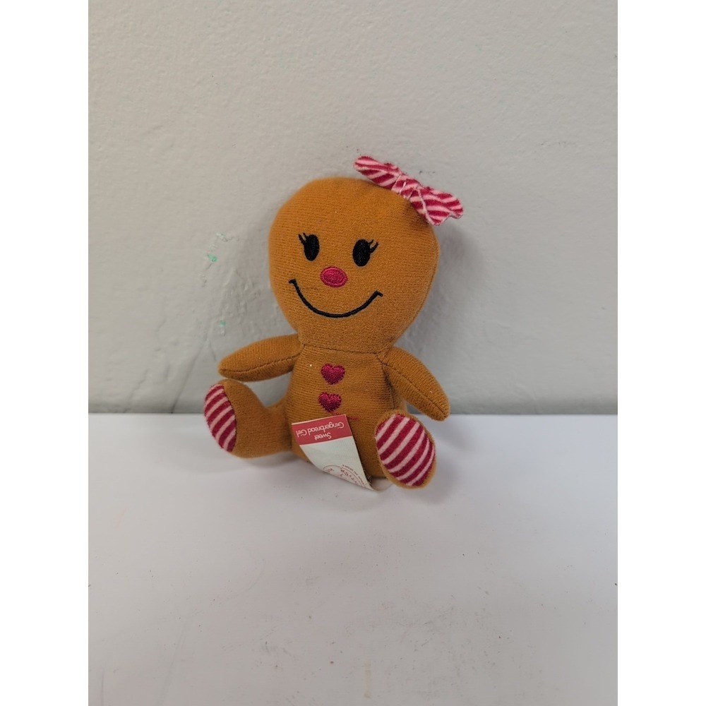 McDonald's Build A Bear Sweet Gingerbread Girl Plush 4" From 2013